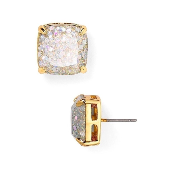 Kate Spade Mini Small Square Stud Earrings - Picture 2 of 11